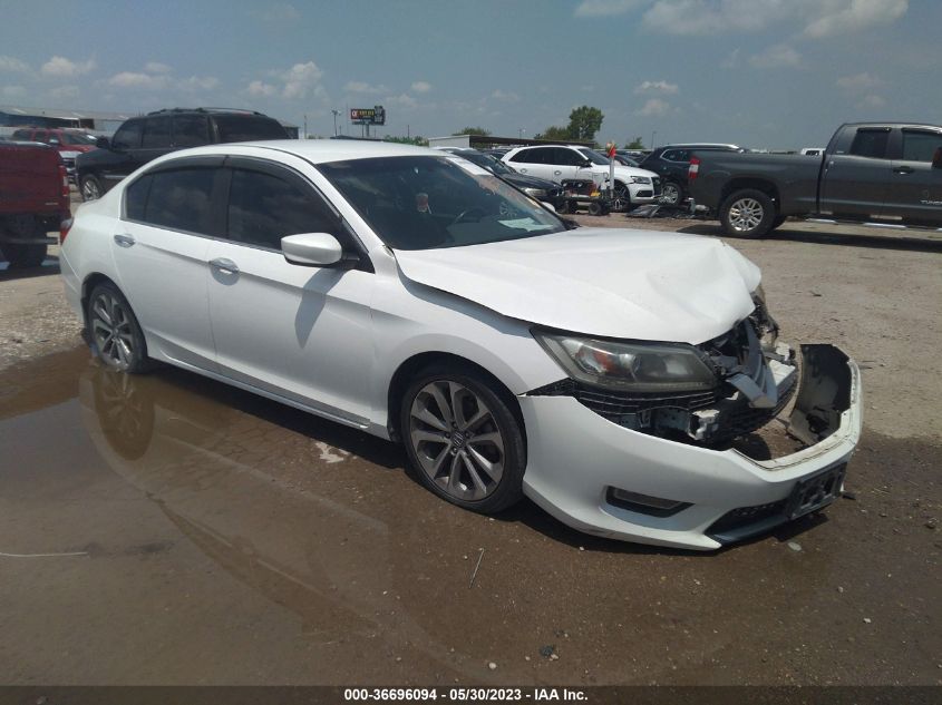 2013 HONDA ACCORD SDN SPORT - 1HGCR2F52DA079335