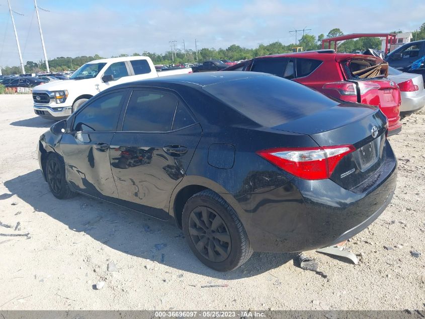 2014 TOYOTA COROLLA L/LE/S/S PLUS/LE PLUS - 2T1BURHE1EC182614