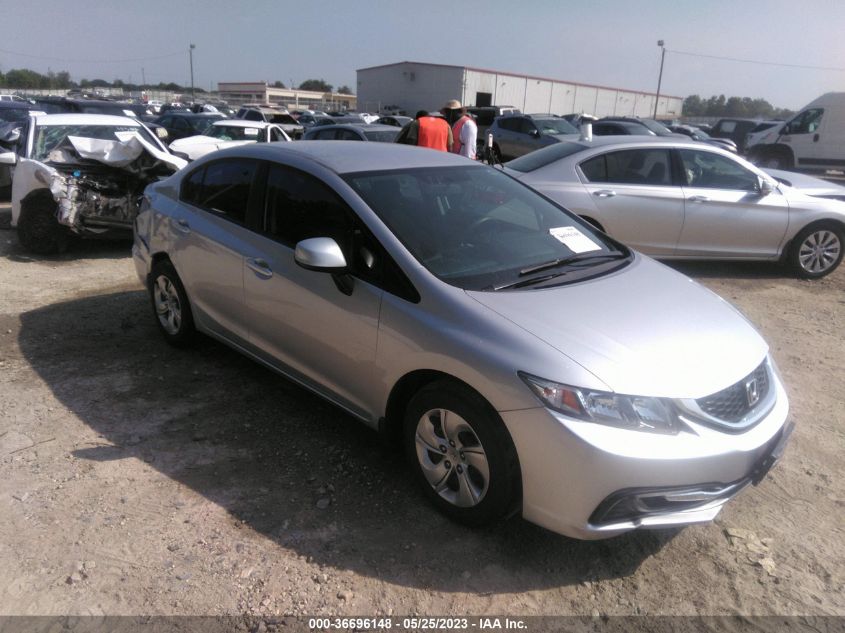 2013 HONDA CIVIC SDN LX - 19XFB2F55DE004285