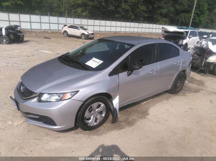 2013 HONDA CIVIC SDN LX - 19XFB2F55DE004285