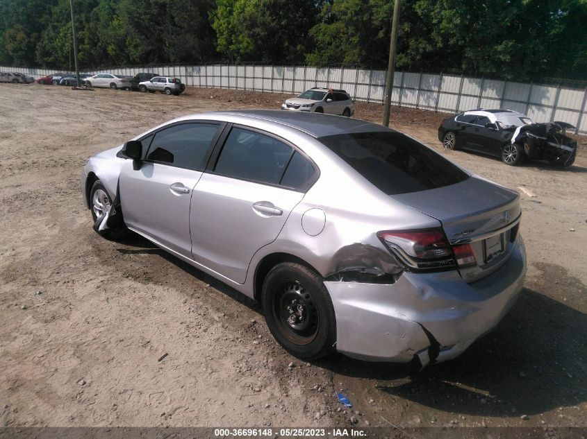 2013 HONDA CIVIC SDN LX - 19XFB2F55DE004285