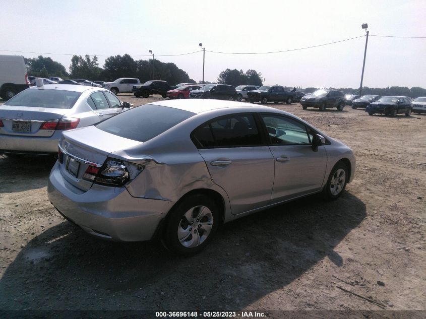 2013 HONDA CIVIC SDN LX - 19XFB2F55DE004285