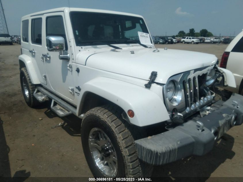 VIN 1C4BJWDG4EL161117 2014 JEEP WRANGLER UNLIMITED no.1