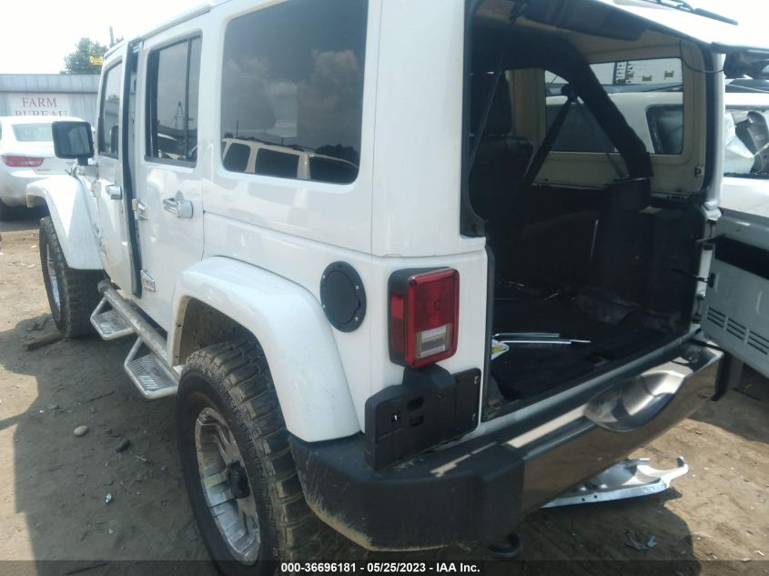 VIN 1C4BJWDG4EL161117 2014 JEEP WRANGLER UNLIMITED no.3