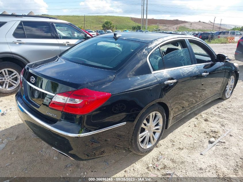 2014 HYUNDAI GENESIS 3.8L - KMHGC4DDXEU263425