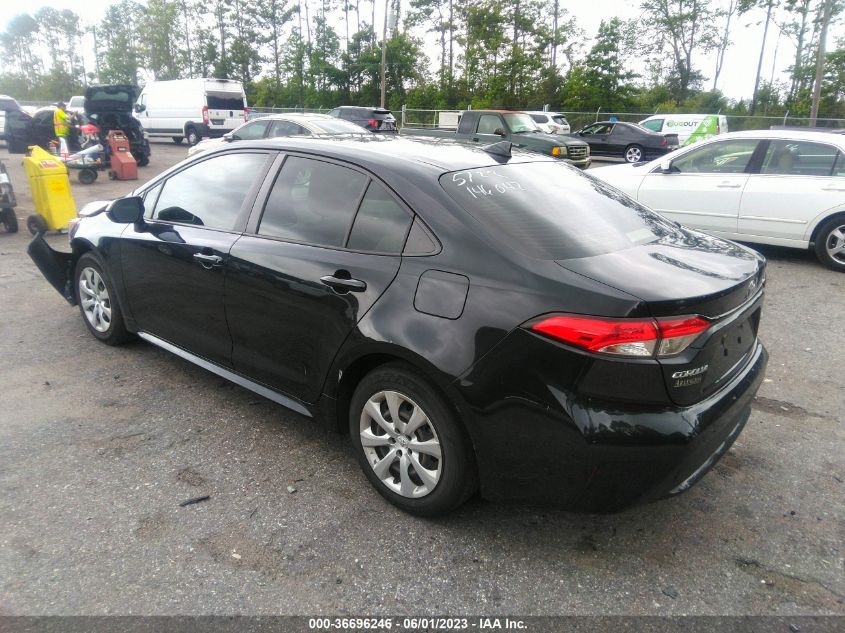 2021 TOYOTA COROLLA LE - JTDEPMAE5MJ146042