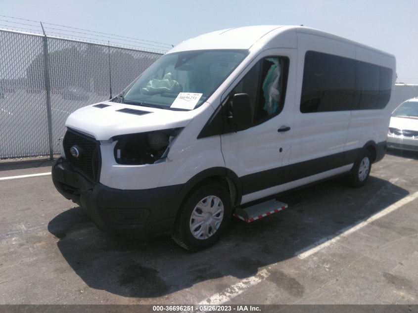 VIN 1FBAX2C81NKA45364 2022 FORD TRANSIT PASSENGER WAGON XL/XLT