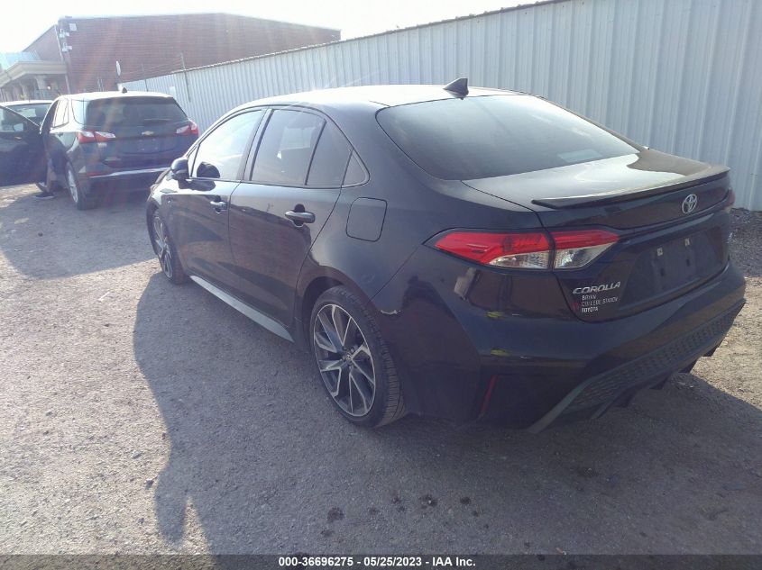 2020 TOYOTA COROLLA SE/NIGHTSHADE - 5YFS4RCE0LP056071