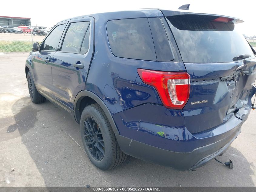 2016 FORD UTILITY POLICE INTERCEPTOR 1FM5K8AR3GGB54176