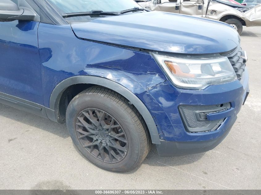 2016 FORD UTILITY POLICE INTERCEPTOR 1FM5K8AR3GGB54176
