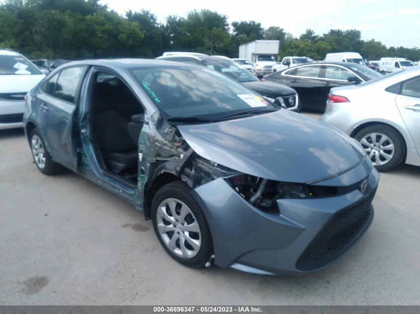 VIN 5YFEPMAE3NP352859 2022 TOYOTA COROLLA LE