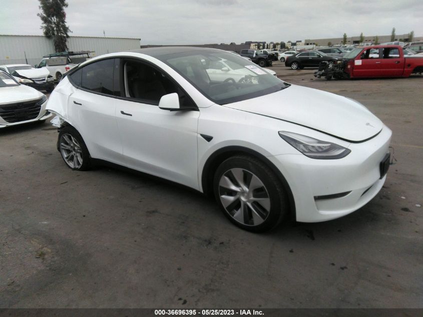 2021 TESLA MODEL Y LONG RANGE - 5YJYGDEE5MF281536