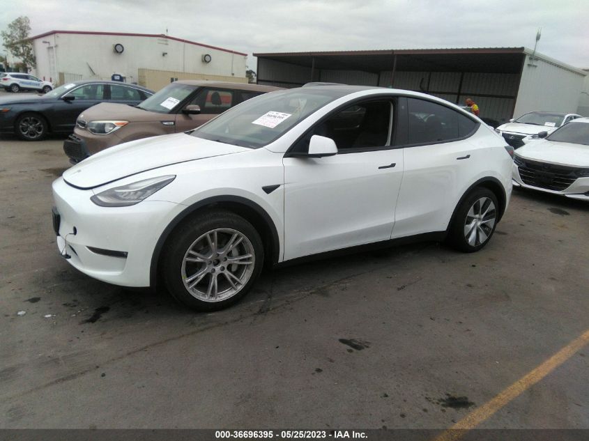 2021 TESLA MODEL Y LONG RANGE - 5YJYGDEE5MF281536