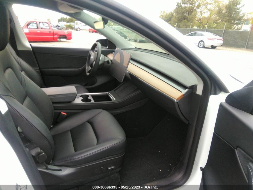 2021 TESLA MODEL Y LONG RANGE - 5YJYGDEE5MF281536