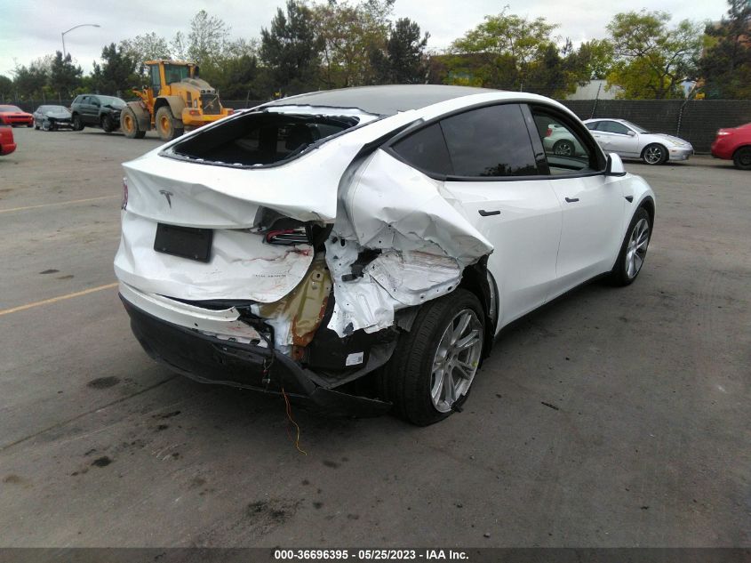 2021 TESLA MODEL Y LONG RANGE - 5YJYGDEE5MF281536