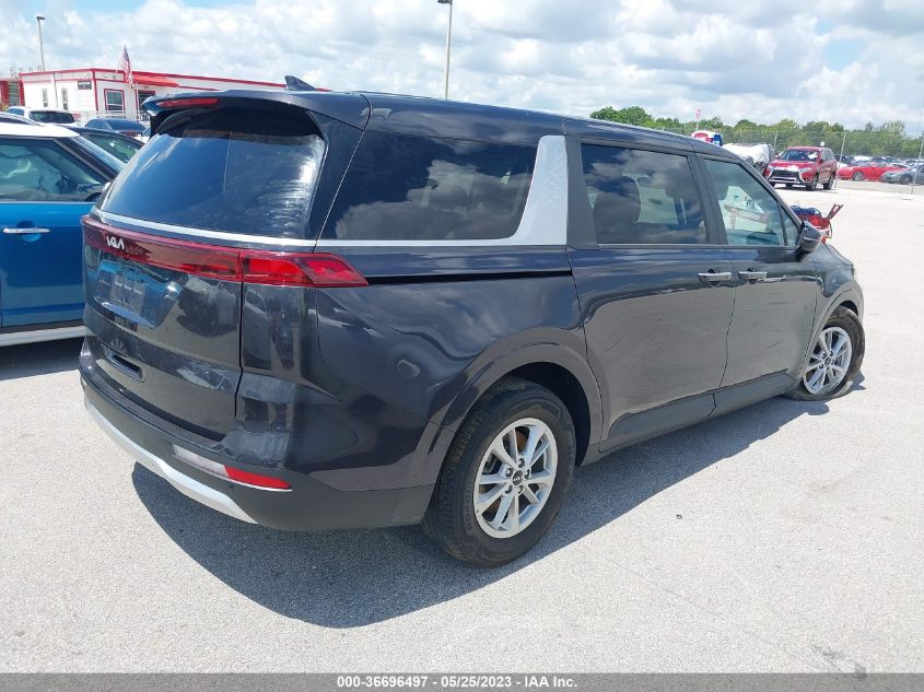 2022 KIA CARNIVAL LXS - KNDNB4H3XN6157822