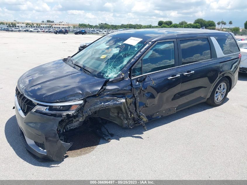 2022 KIA CARNIVAL LXS - KNDNB4H3XN6157822