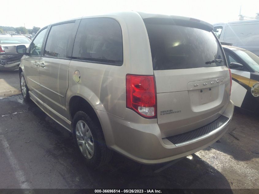 2014 DODGE GRAND CARAVAN SE - 2C4RDGBGXER235663