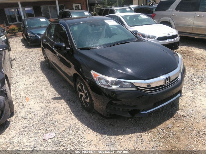 2016 HONDA ACCORD SEDAN LX - 1HGCR2F49GA066013