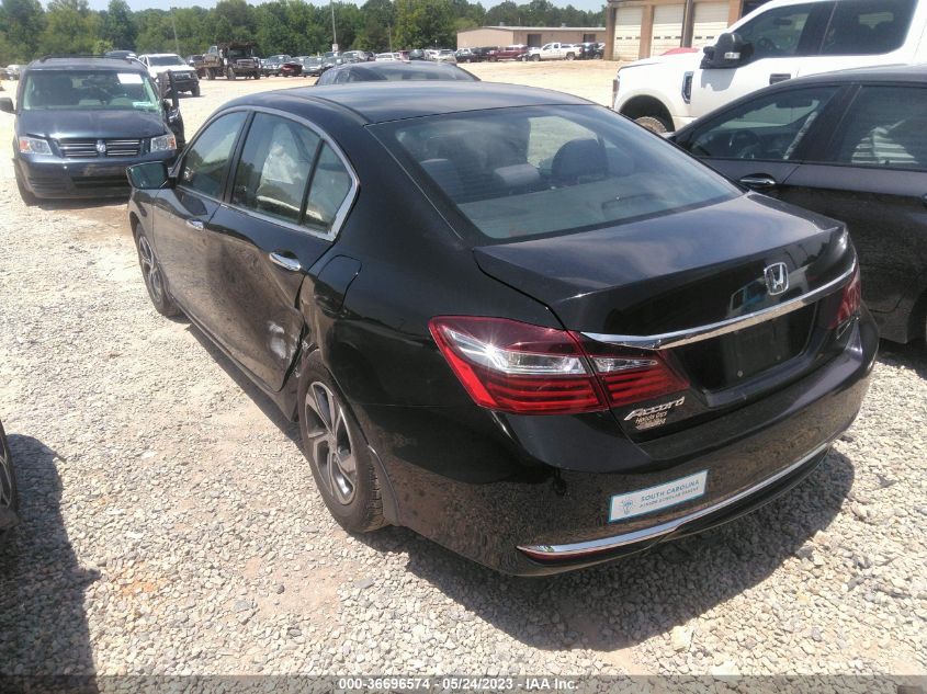 2016 HONDA ACCORD SEDAN LX - 1HGCR2F49GA066013