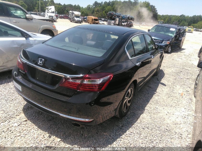 2016 HONDA ACCORD SEDAN LX - 1HGCR2F49GA066013