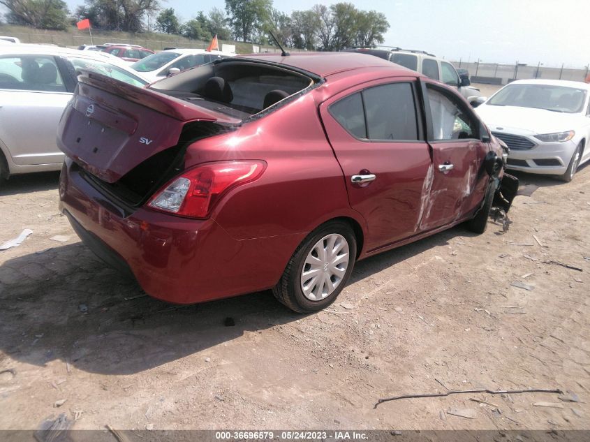 2018 NISSAN VERSA SEDAN SV - 3N1CN7AP4JL845167