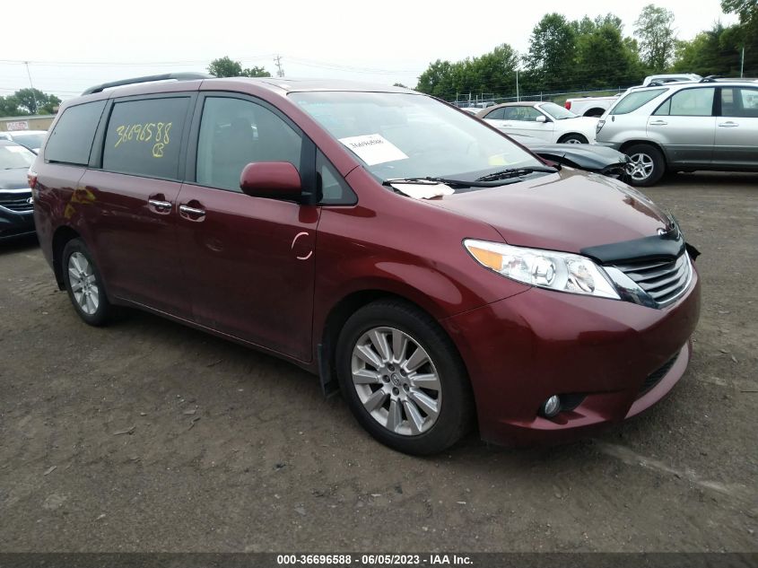 2015 TOYOTA SIENNA LTD/XLE/XLE PREMIUM - 5TDDK3DC5FS126894