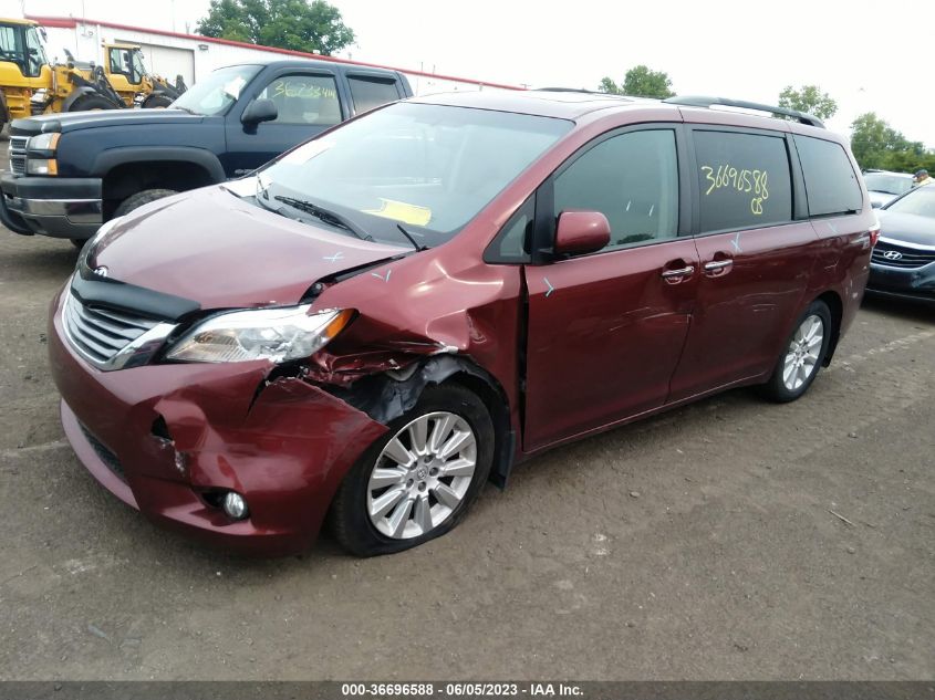 2015 TOYOTA SIENNA LTD/XLE/XLE PREMIUM - 5TDDK3DC5FS126894