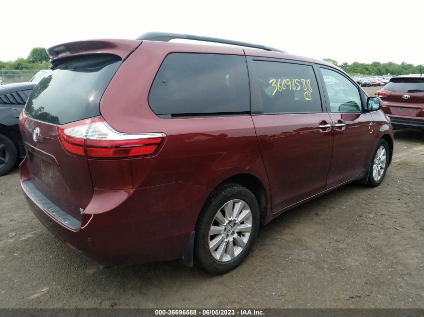 2015 TOYOTA SIENNA LTD/XLE/XLE PREMIUM - 5TDDK3DC5FS126894