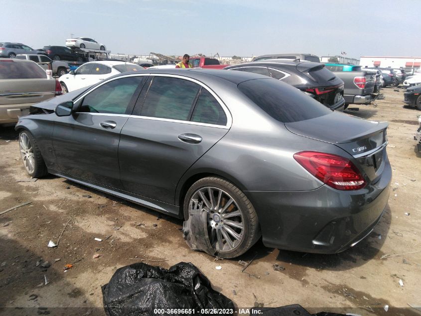 2017 MERCEDES-BENZ C-CLASS C 300 - WDDWF4JB4HR244523
