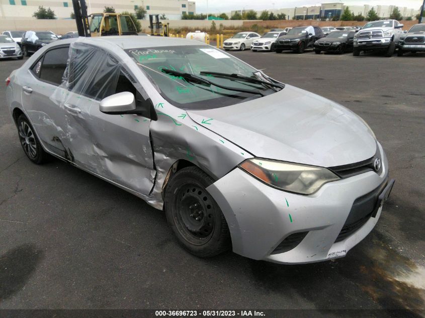 2014 TOYOTA COROLLA LE - 5YFBURHE5EP141015