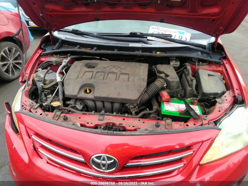 2013 TOYOTA COROLLA L/LE/S - 5YFBU4EE3DP152164
