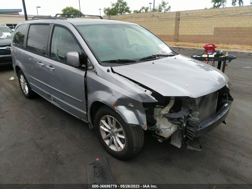 2014 DODGE GRAND CARAVAN SXT - 2C4RDGCG2ER265755
