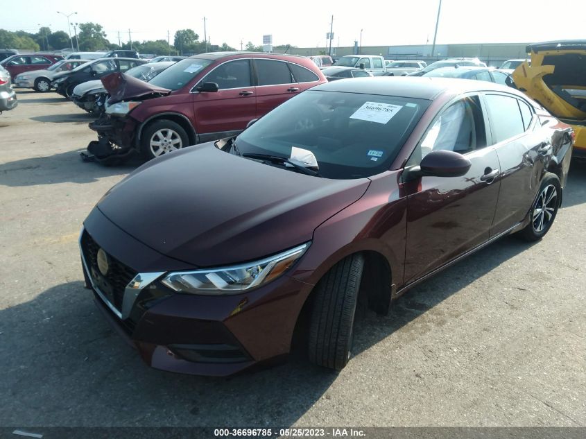 3N1AB8CV9NY305548 Nissan Sentra SV 2