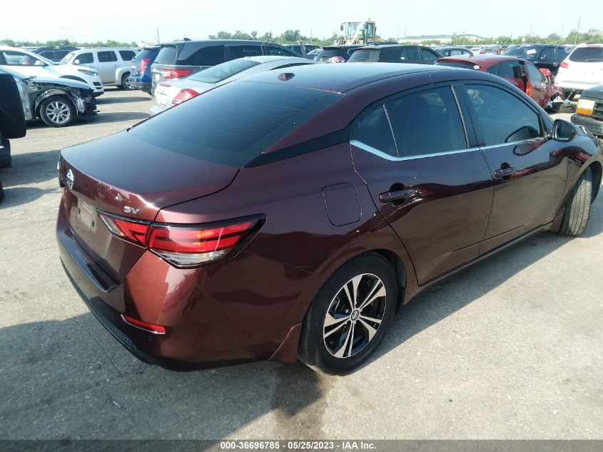 3N1AB8CV9NY305548 Nissan Sentra SV 4