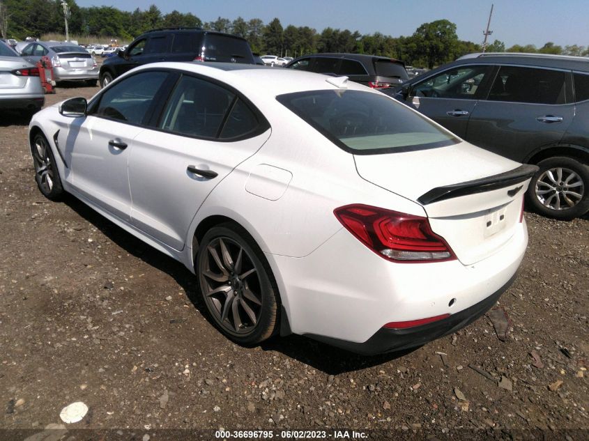 2021 GENESIS G70 2.0T - KMTG44LA0MU069463