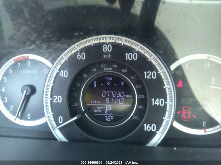 2016 HONDA ACCORD SEDAN EX-L - 1HGCR2F8XGA228721