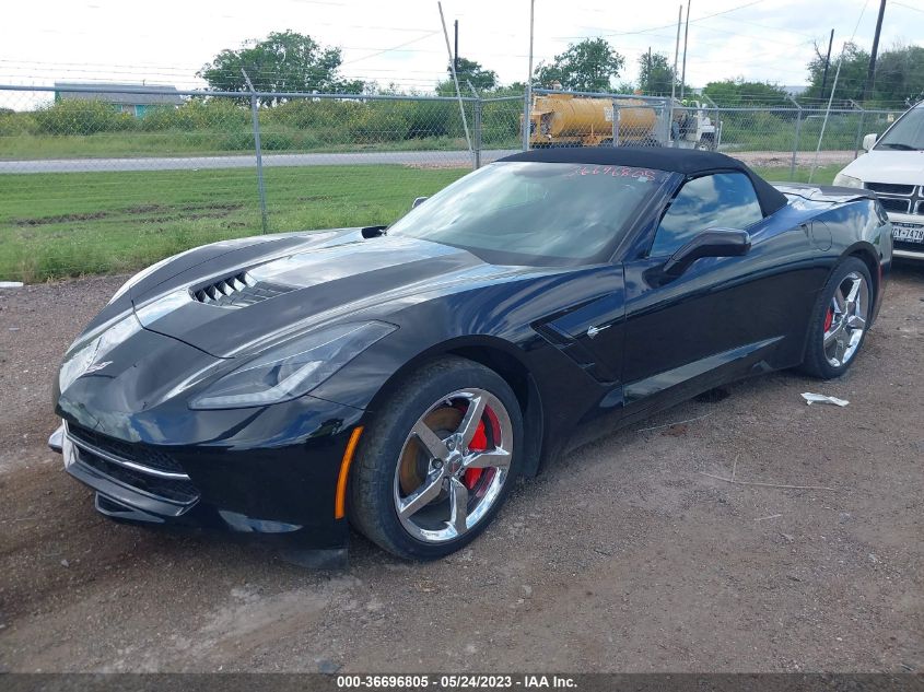 2014 CHEVROLET CORVETTE STINGRAY 2LT 1G1YD3D70E5130010