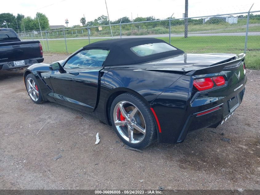2014 CHEVROLET CORVETTE STINGRAY 2LT 1G1YD3D70E5130010