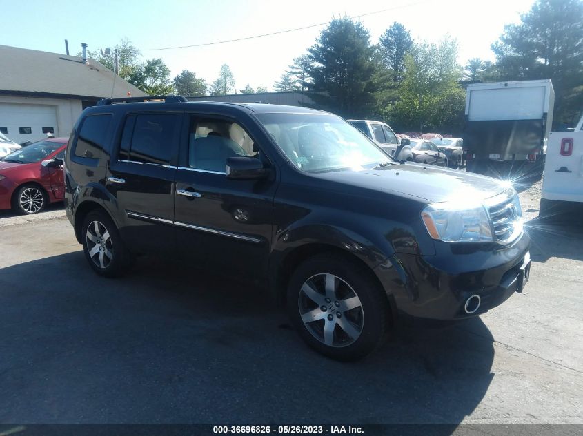 2013 HONDA PILOT TOURING - 5FNYF4H95DB014057