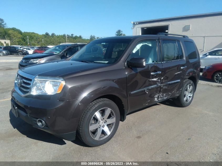 2013 HONDA PILOT TOURING - 5FNYF4H95DB014057