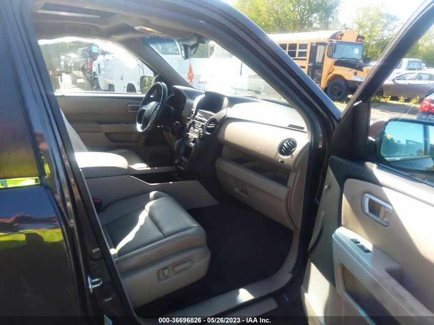 2013 HONDA PILOT TOURING - 5FNYF4H95DB014057