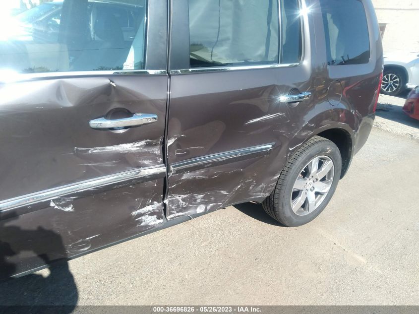 2013 HONDA PILOT TOURING - 5FNYF4H95DB014057