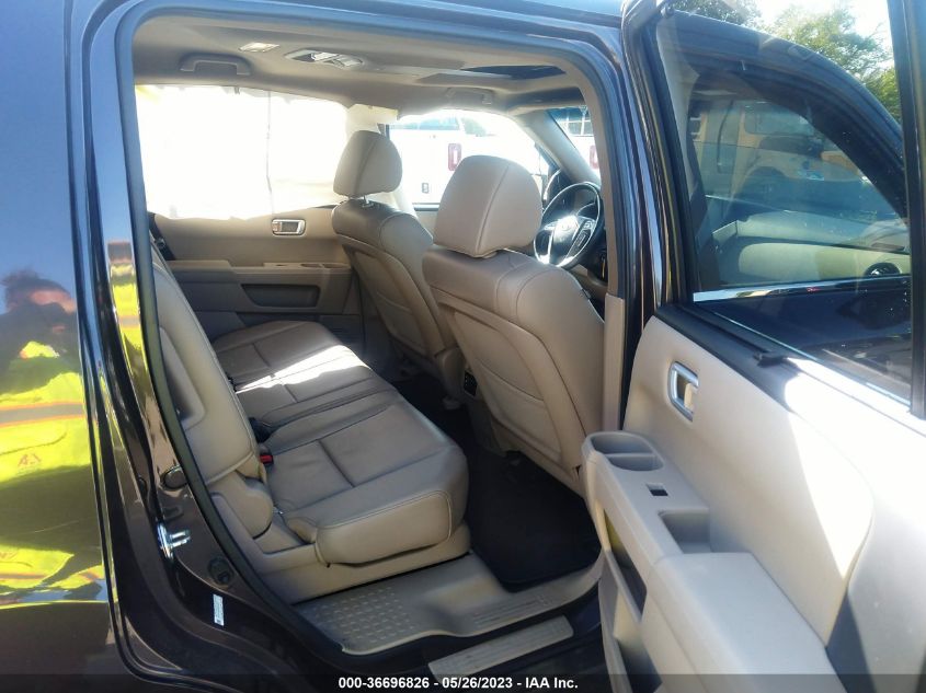 2013 HONDA PILOT TOURING - 5FNYF4H95DB014057