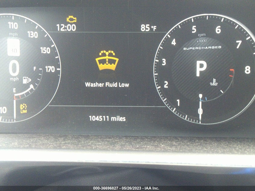 VIN SALGS5FE5HA322124 2017 LAND ROVER RANGE ROVER