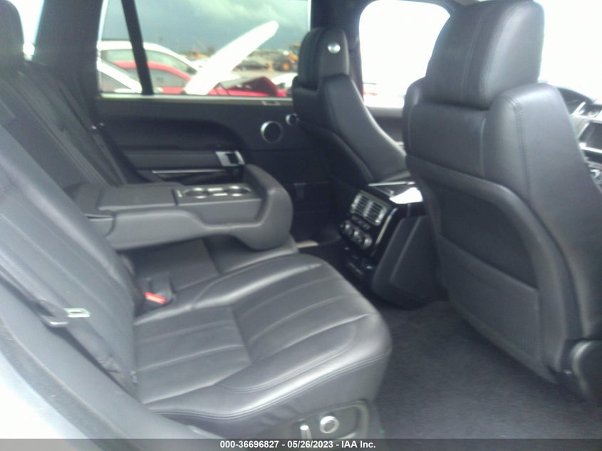 VIN SALGS5FE5HA322124 2017 LAND ROVER RANGE ROVER