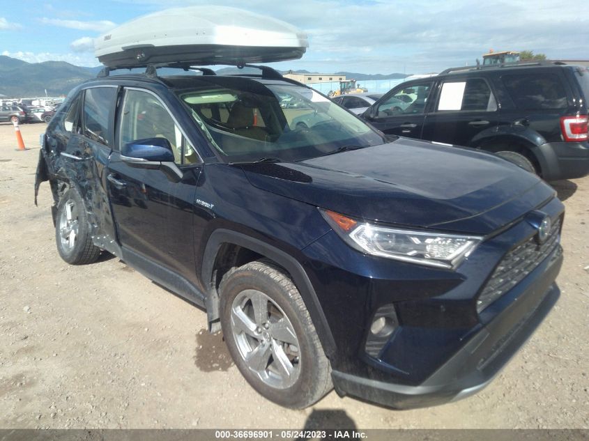 2019 TOYOTA RAV4 HYBRID LIMITED - JTMDWRFV4KD516915
