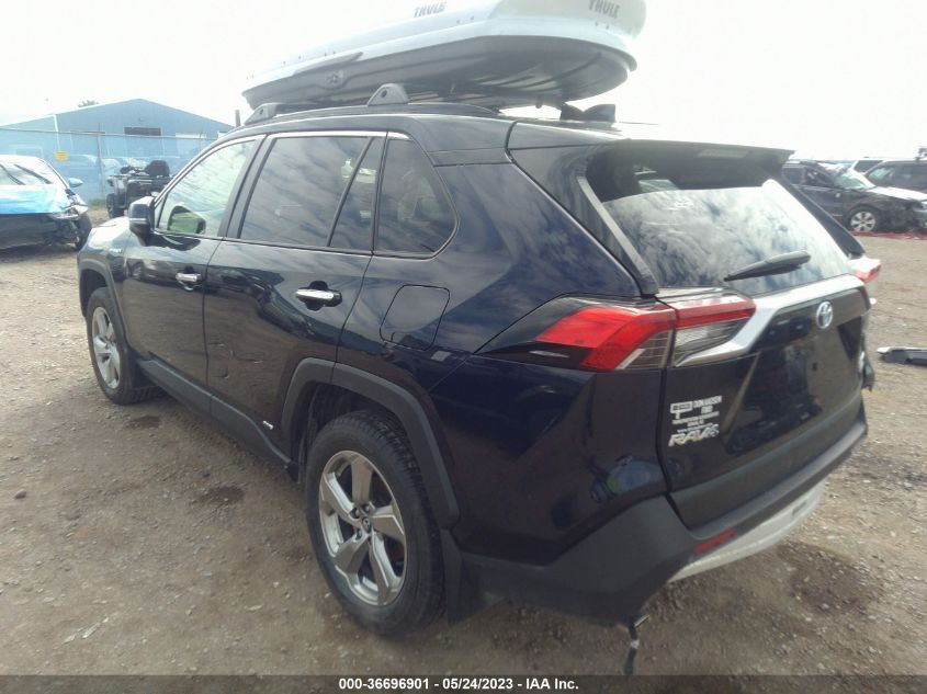 2019 TOYOTA RAV4 HYBRID LIMITED - JTMDWRFV4KD516915