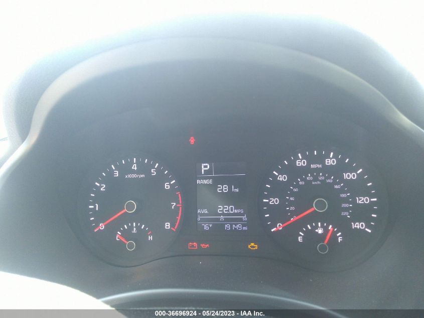 2019 KIA RIO S - 3KPA24AB3KE201813