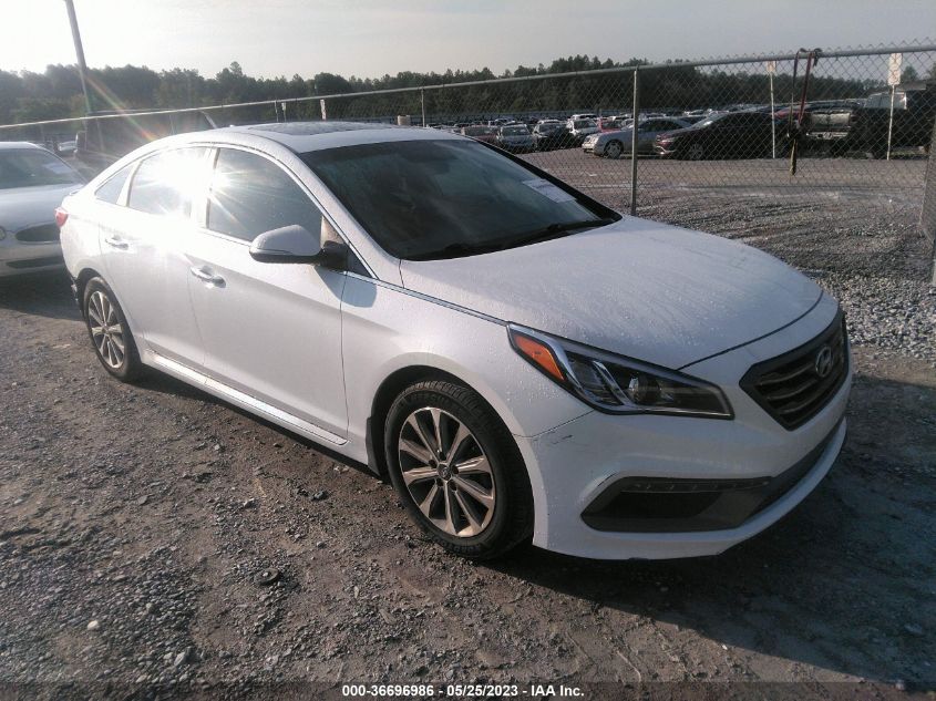 2016 HYUNDAI SONATA 2.4L LIMITED - 5NPE34AF6GH330228